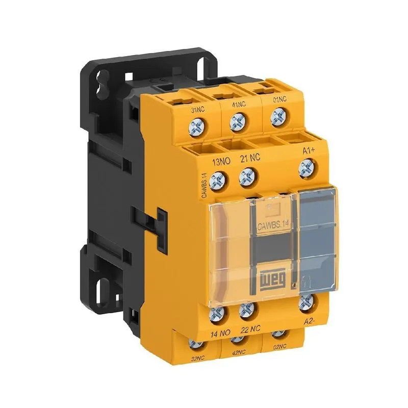 Contator De Segurança 10a 24vca 2na+3nf Cawbs-23-00d02 Weg
