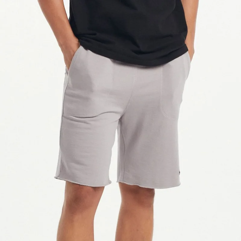 Bermuda Moletom Replay Lisa Masculina - Masculino - Cinza