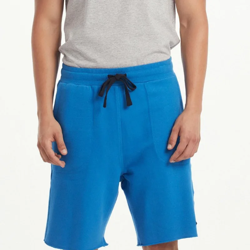 Bermuda Moletom Replay Lisa Masculina - Masculino - Azul Royal