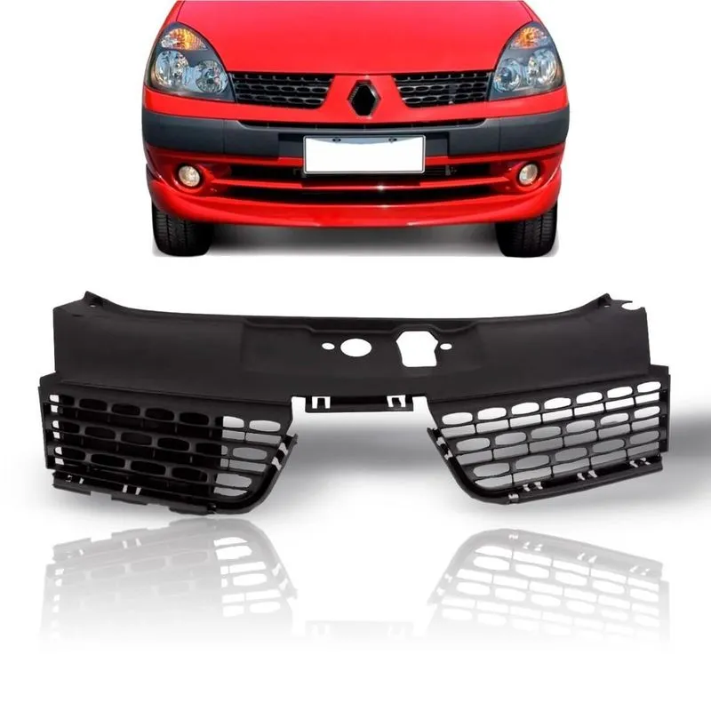 Grade Radiador Renault Clio 2005 Preto Retov
