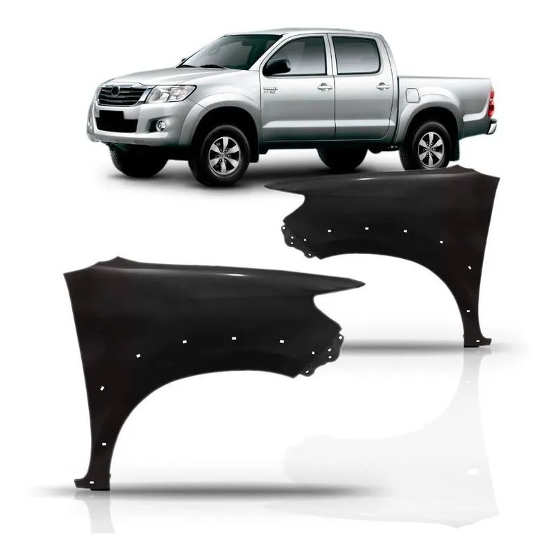 Paralama Hilux 4x2 Com Furo Moldura Lado Direito