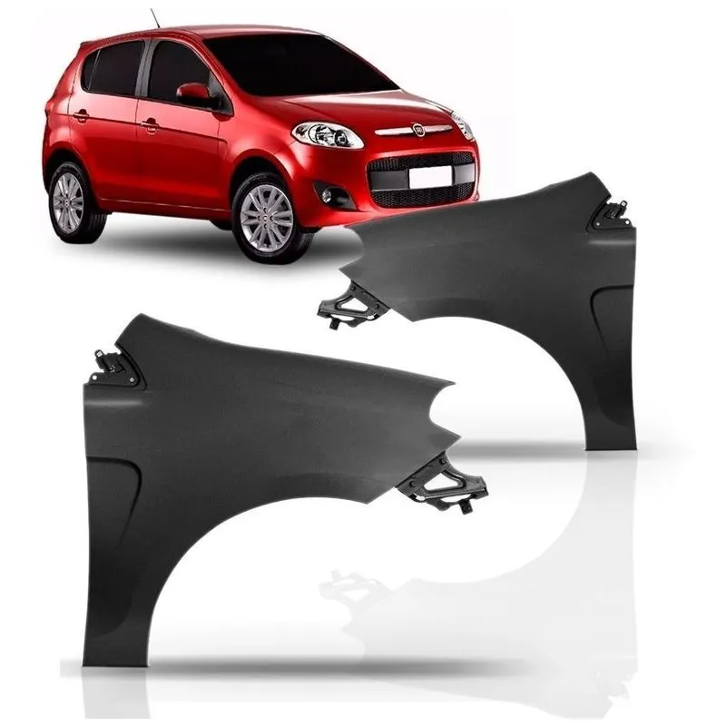 Paralama Dianteiro Fiat Palio Preto