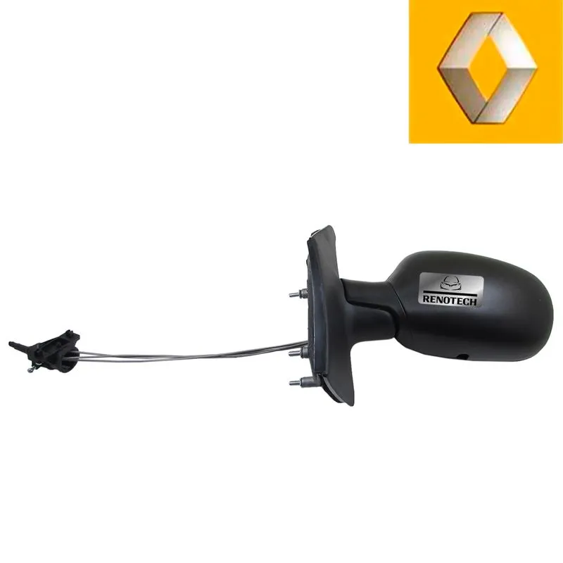 7700434408 - RETROVISOR MANUAL - PARA O LADO ESQUERDO - COMPATÍVEL PARA TODOS OS MOTORES - DE 1999 ATÉ 2009 - SCENIC I