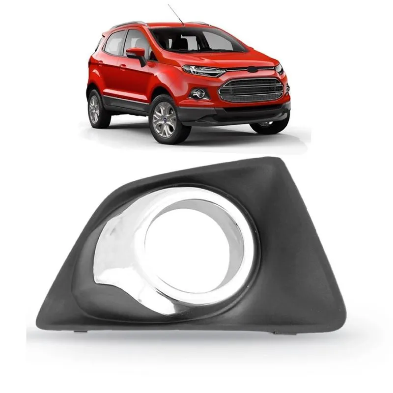 Moldura Milha Ecosport C/furo Cromado