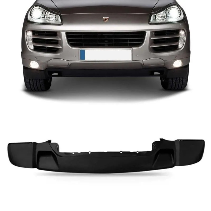 Saia Spoiler Para-choque Porsche Cayenne Sport 2008 2009 2010 Preto