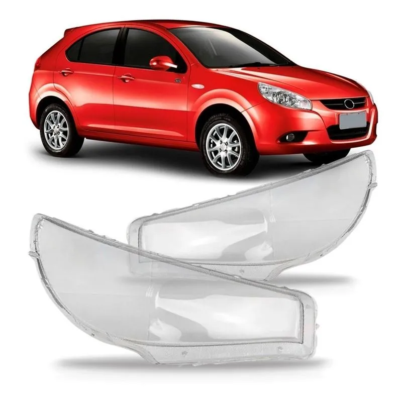 Lente Farol Principal Jac J3 2013 Lado Direito