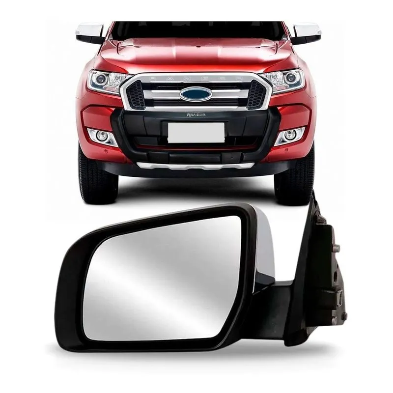 Retrovisor Elétrico Ranger 2018 2022 Lado Esquerdo