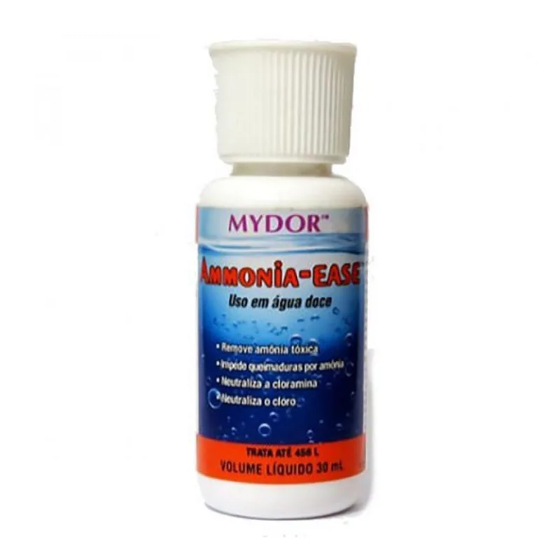 Mydor Ammonia Ease 30ml Removedor De Amônia Para Aquários