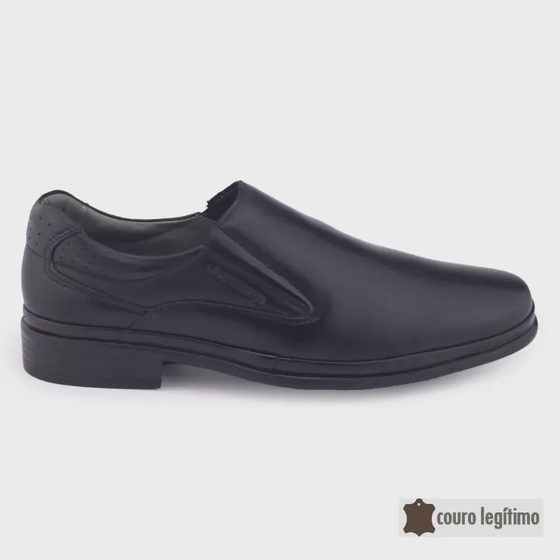 Sapato Masc Leveterapia L43404 New Classic Couro Social