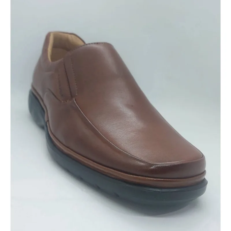 Sapato social terapia leve COMFORT-46301-MASCULINO-PINHÃO