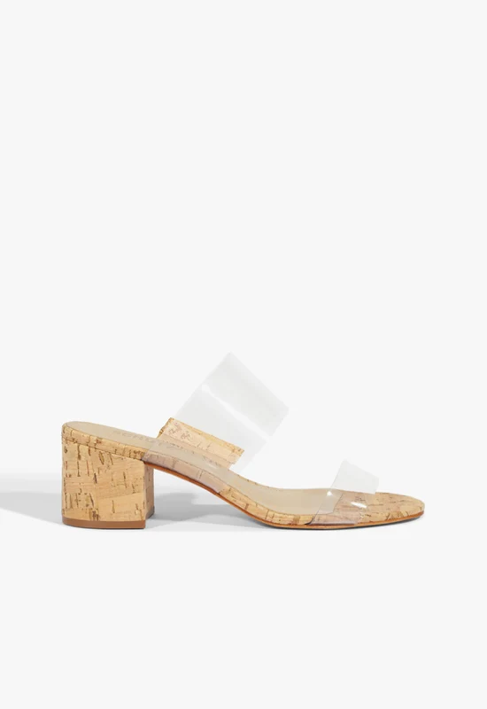 Victorie Sandal 5.5 / Natural Cork / Cork & Vinyl