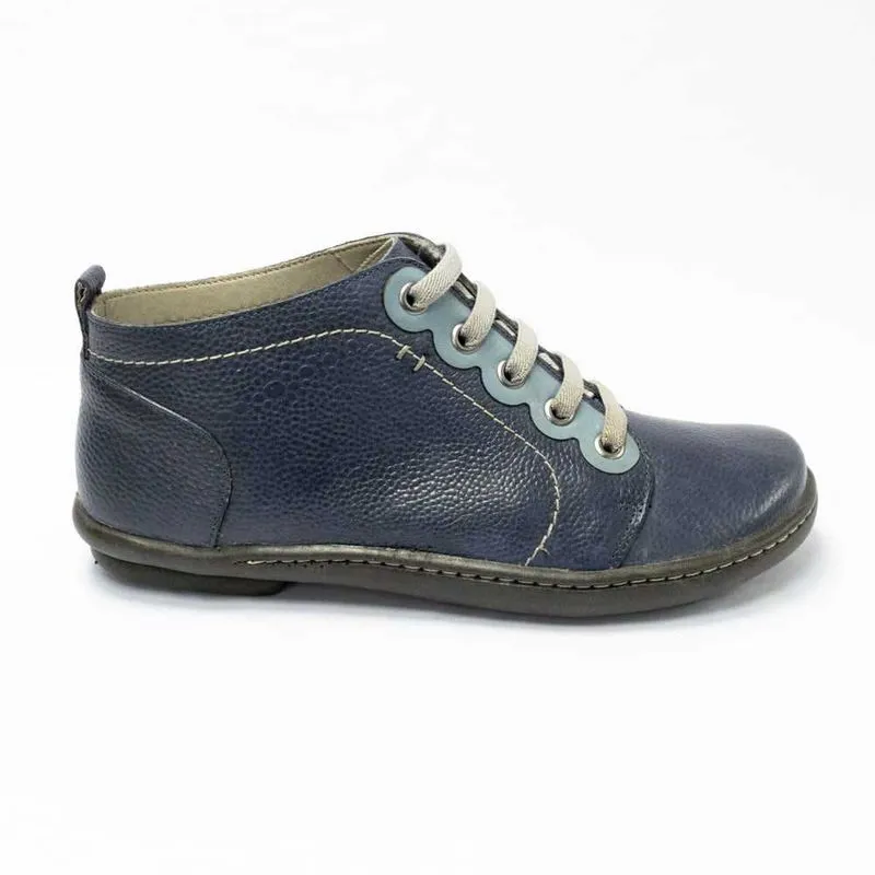 Bota JGean EW0001 Cano Curto em Couro Natural