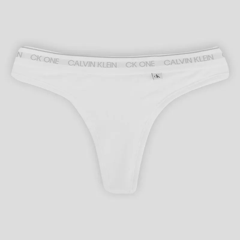 Calcinha fio dental calvin klein ck one basic