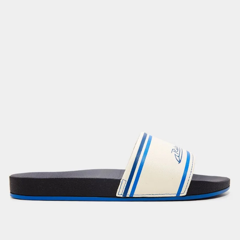 Chinelo Slide Rider R86 Ad - Masculino - Preto+Bege