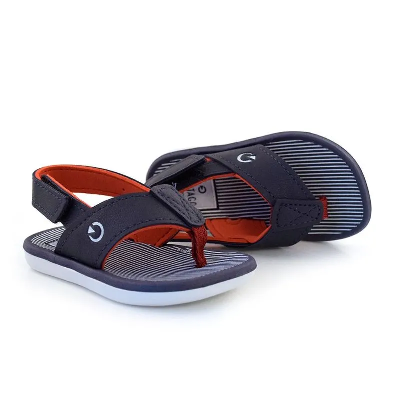 Chinelo Infantil Cartago Mini Dedo Azul 11559 20/21