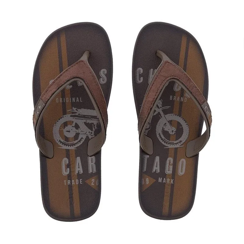 Chinelo Cartago Old School Marrom