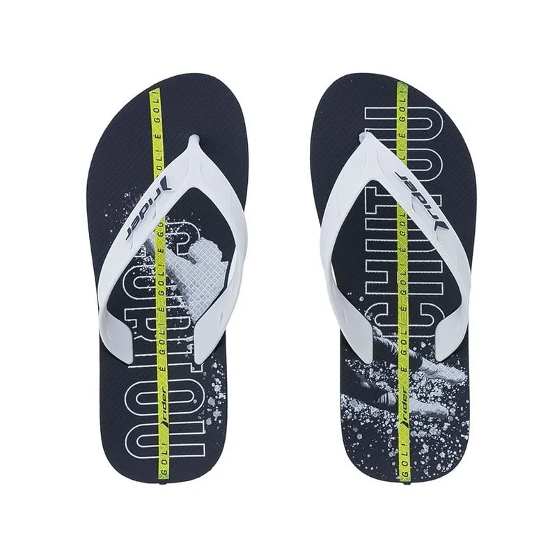 Chinelo Rider Chutou e Gol! Preto