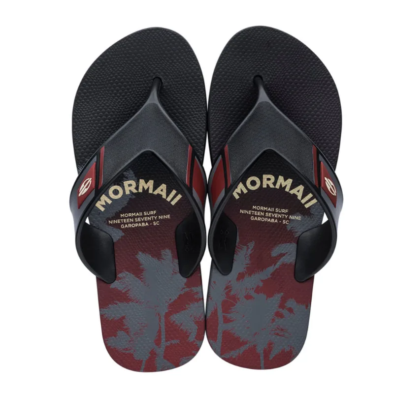 Chinelo neocycle 2.0 adulto mormaii Preto-preto-grafite 42
