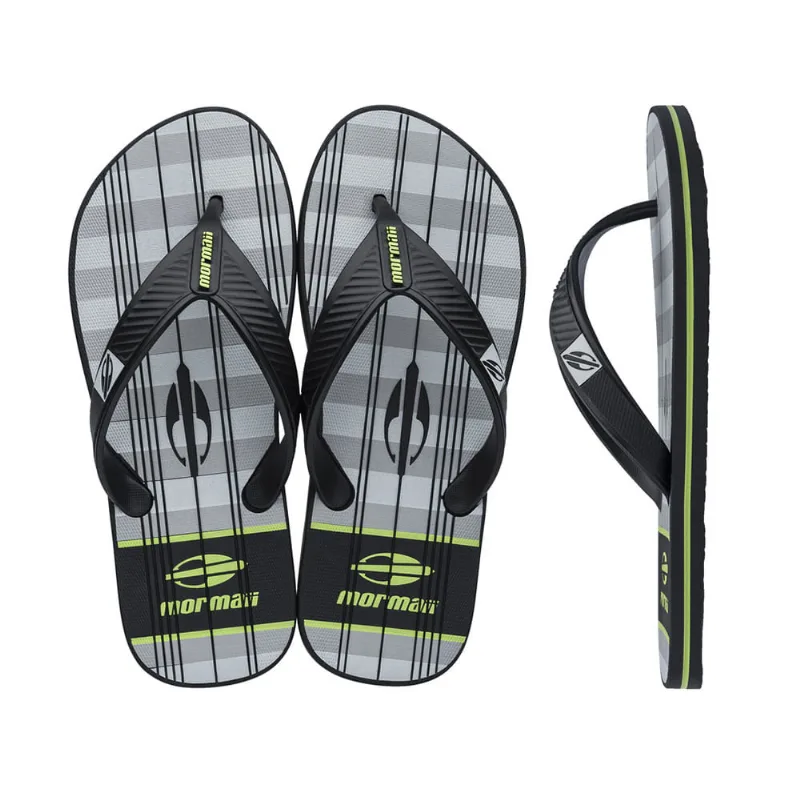 Chinelo tropical pro ii adulto Mormaii Branco-preto-verde 33-34