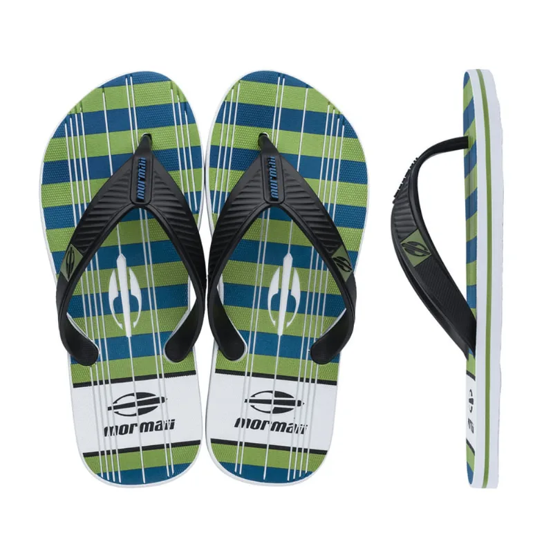 Chinelo tropical pro ii adulto Mormaii Preto-cinza-verde 41-42