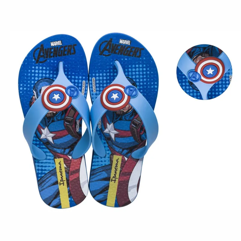 Chinelo Ipanema Infantil Avengers Infinity Capitão América 25/26
