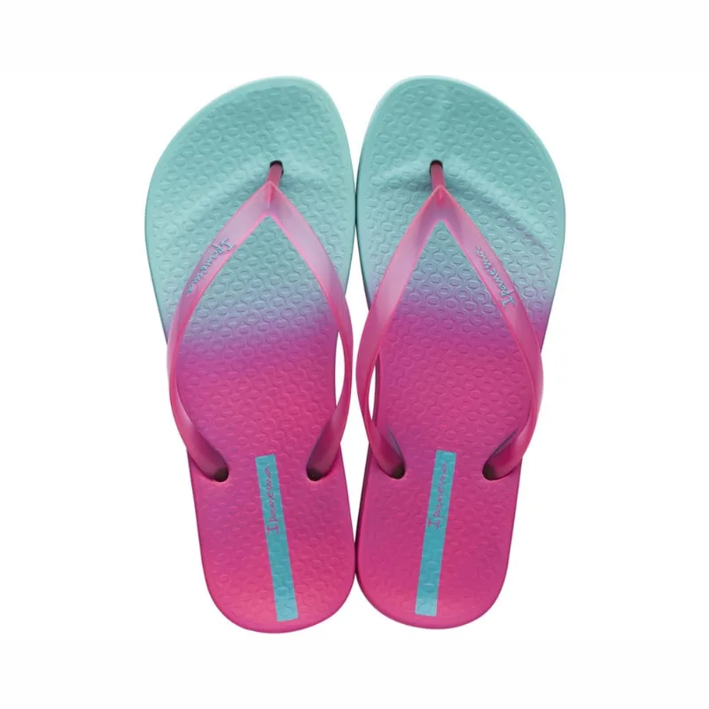 Sandália Ipanema Colorful Azul e Rosa Neon 36