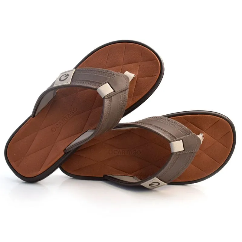 Chinelo Masculino Cartago Malta IV Marrom 11358 NOV/19 42