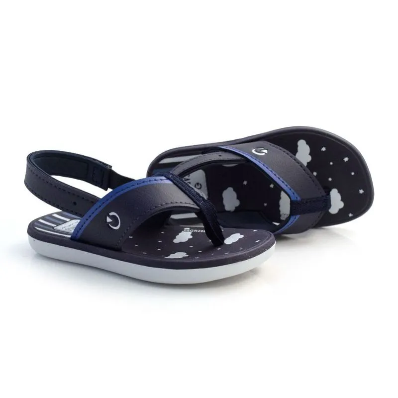 Chinelo Infantil Cartago Mini Dedo Branco 11559 17/18