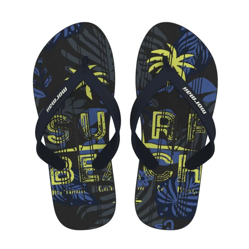 Chinelo tropical graphics adulto mormaii Preto-amarelo 43-44