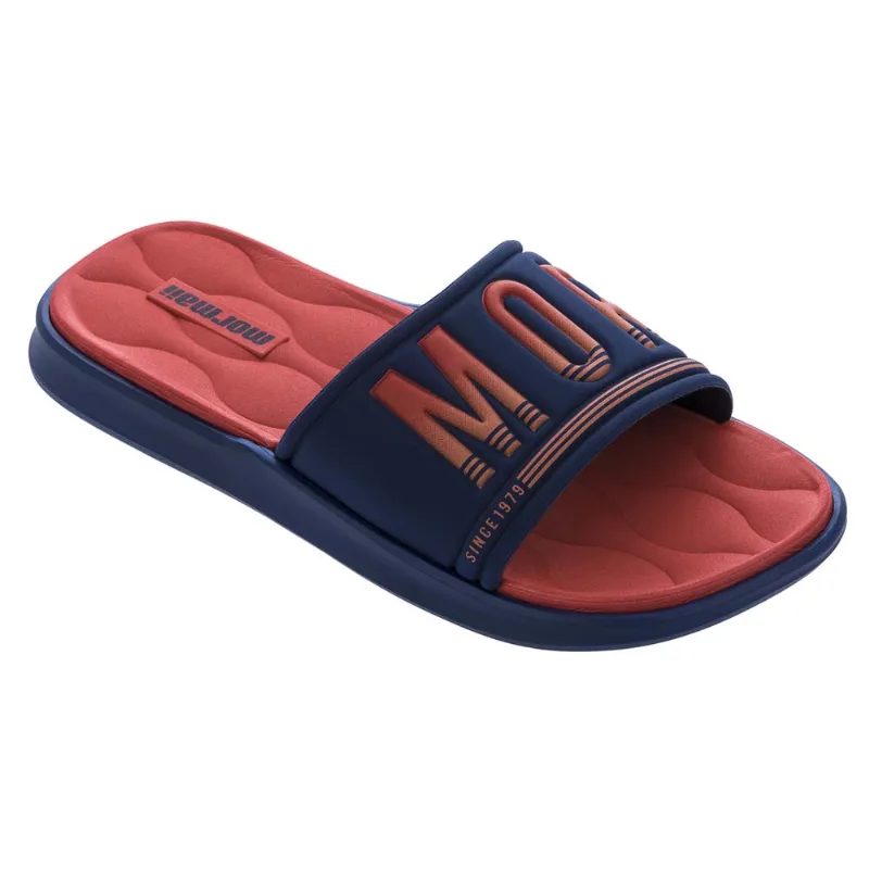 Chinelo quiver pro gaspea adulto Mormaii Azul-azul-vermelho 41
