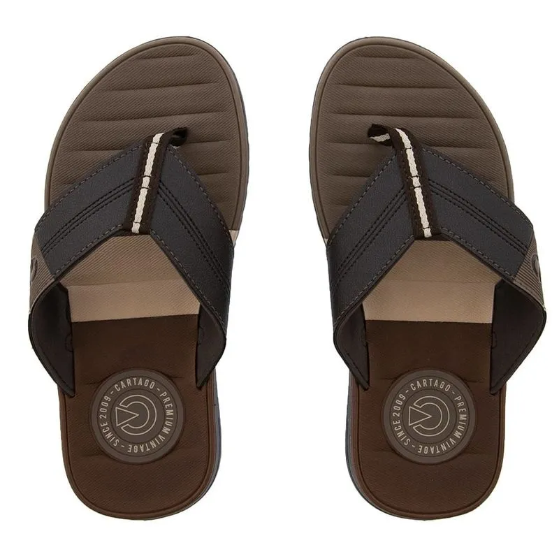 Chinelo Cartago Sevilha IV Marrom