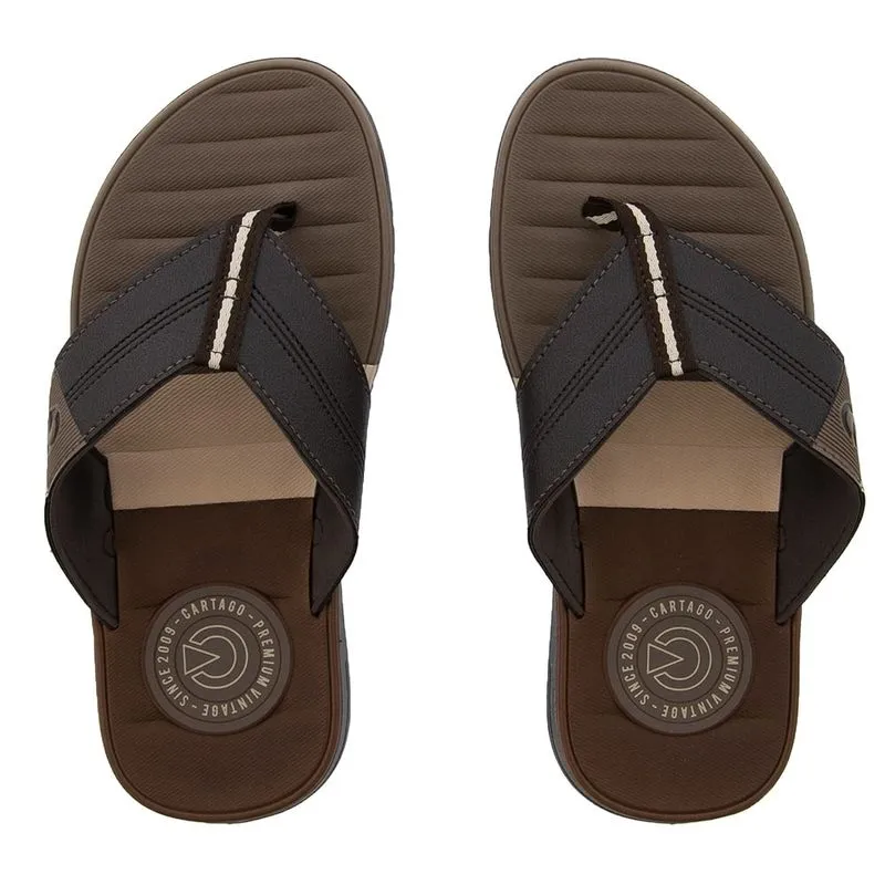 Chinelo Cartago Sevilha Iv Marrom