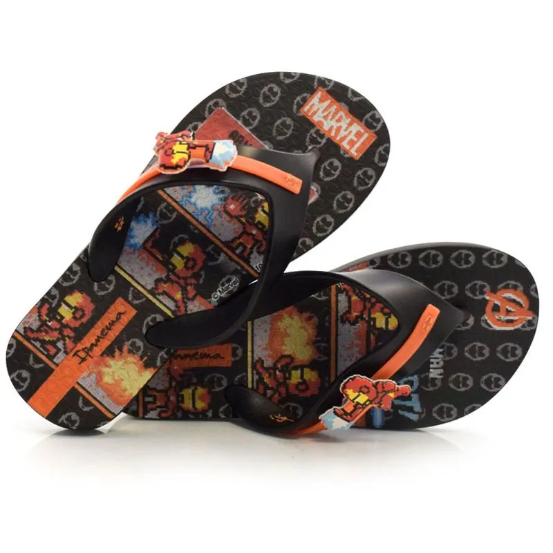 Chinelo Infantil Ipanema Avengers Preto 26160 AGO/20 29/30