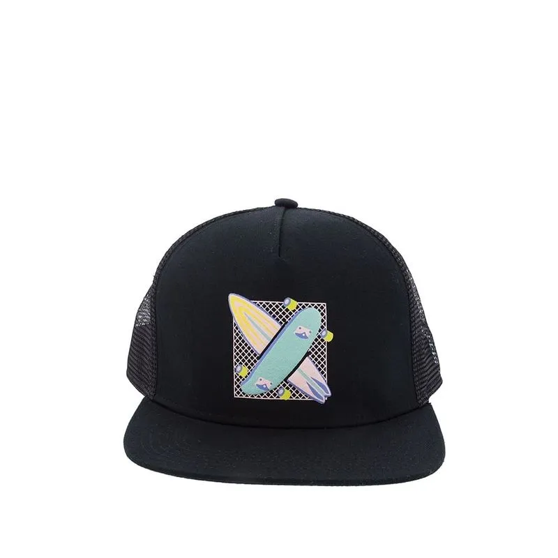 Boné STZ Aba Reta Skate Preto