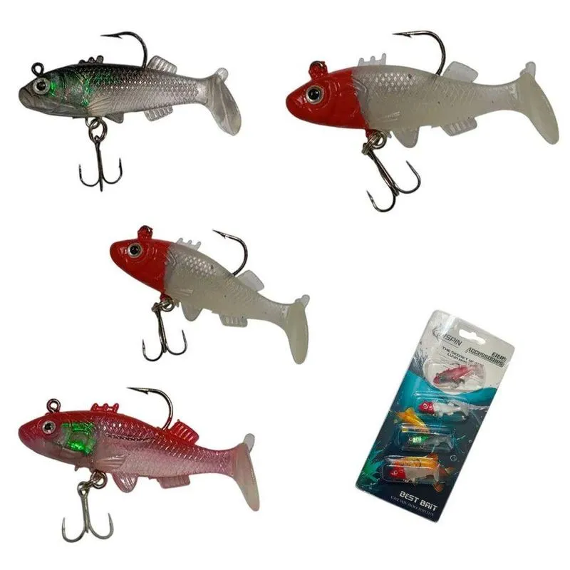 Isca Artificial SU-ISC6 Soft Shad Colorida Mundo LGBT