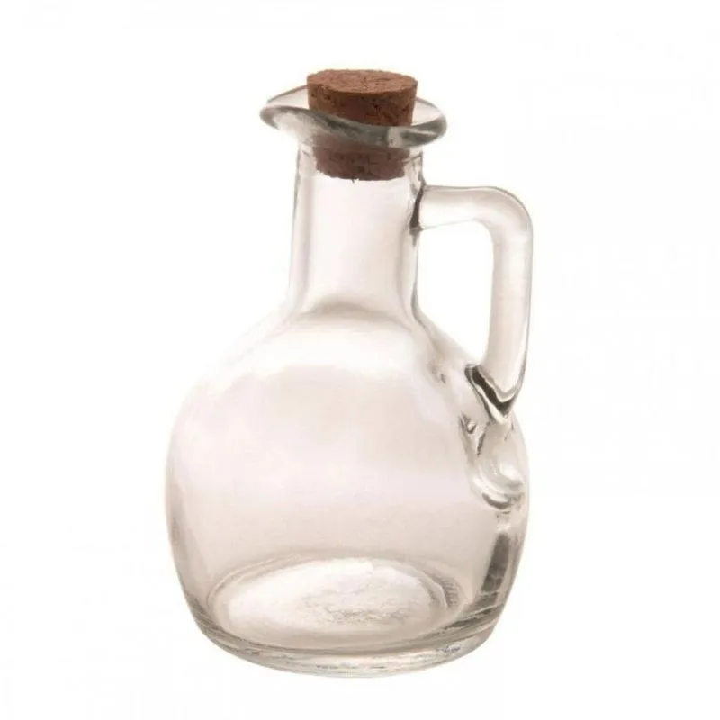 Kit 6 Galheteiros Porta Azeite Vinagre Vidro 180ml - Lyor