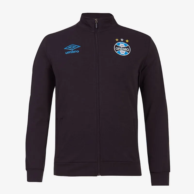 Jaqueta Masculina Umbro Hino Grêmio 2019 Preto GG