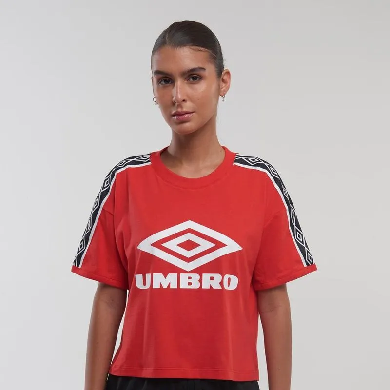 Camiseta Feminina Umbro Traditional Diamond Large M.