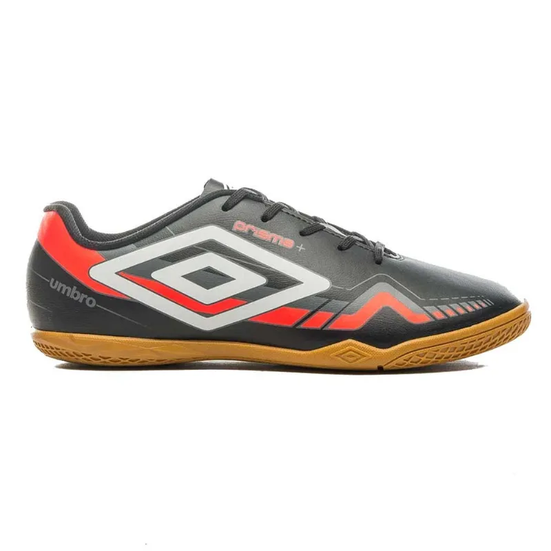 Chuteira Masculina Futsal Prisma + Preto Branco Coral Umbro U01FB00144-120