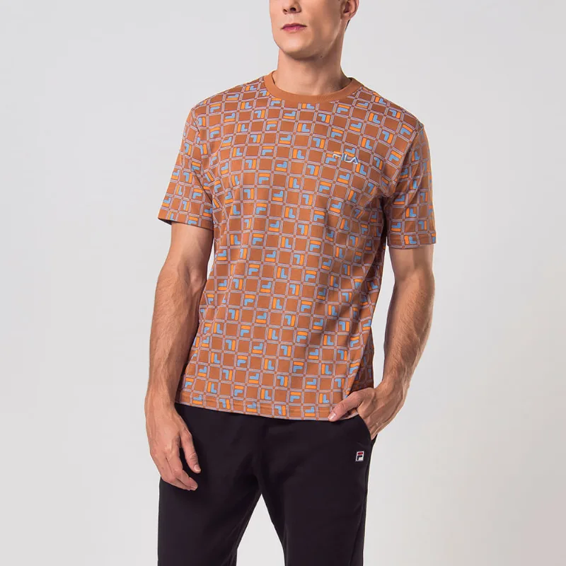 Camiseta Fila Agostino Estampada Masculina GG