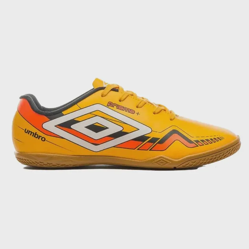 Chuteira Masculina Futsal Prisma Amarelo Branco Laranja Umbro U01FB00144-626