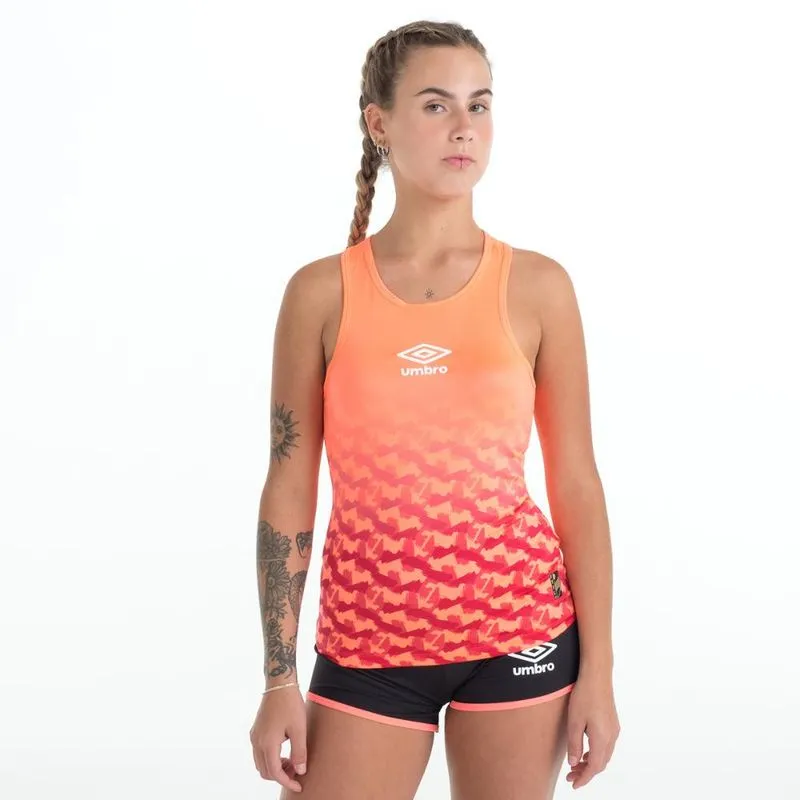 Regata Feminina Umbro Futevolei Graphic Camuflage M.