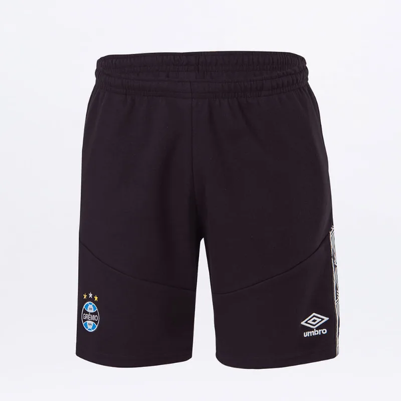 Bermuda Masculina Grêmio Viagem 2020 Preto GG