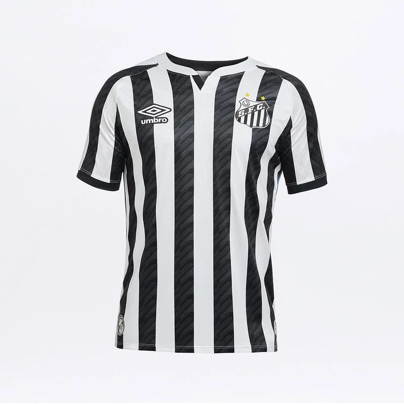 Camisa Masculina Umbro Santos Of.2 2020 (Classic C/N) 5GG