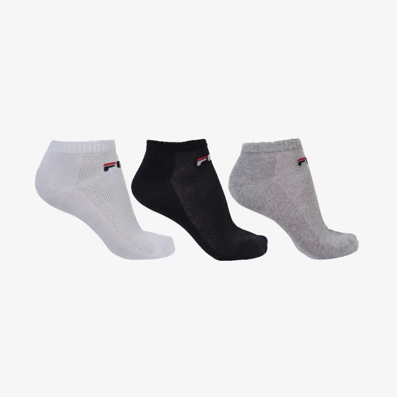 Kit De Meias Fila Cano Curto Light Unisex 39-43