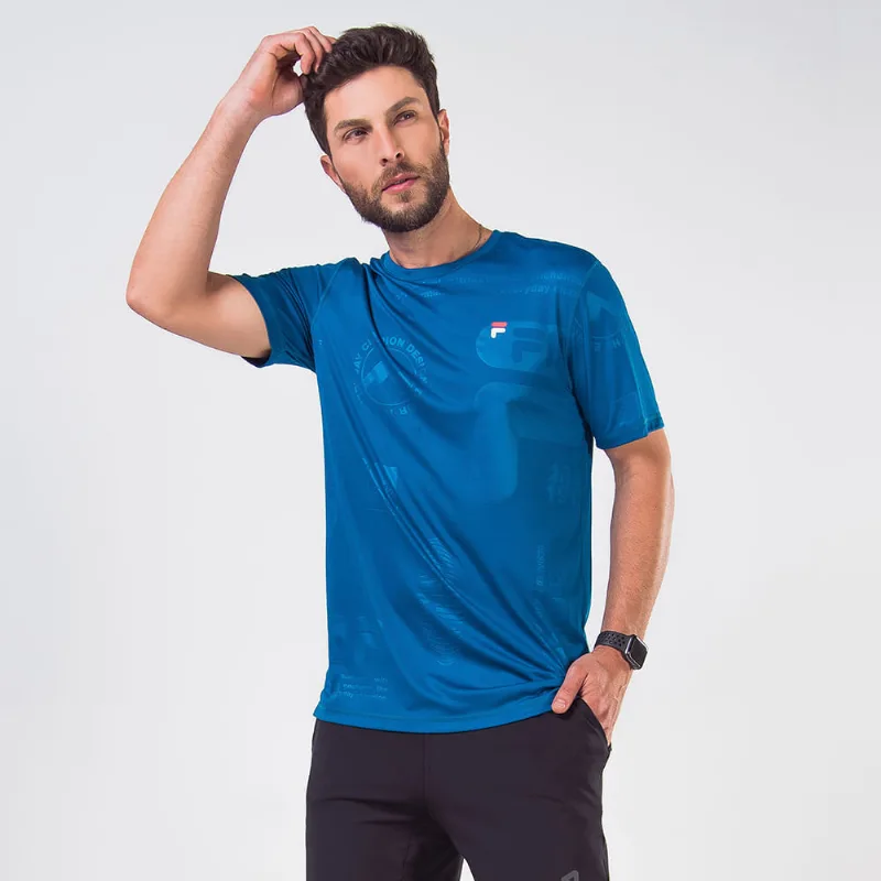Camiseta Treknology Masculina Topazio Azul G