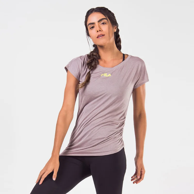 Blusa Drapped II Feminina Gray P