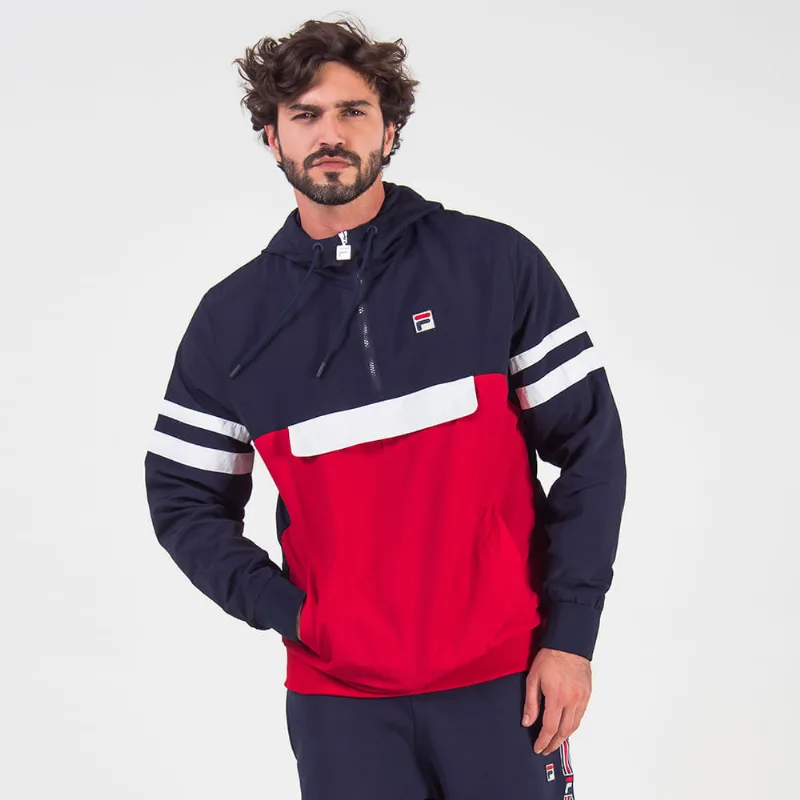 Casaco Colour Blocked Masculino Navy M