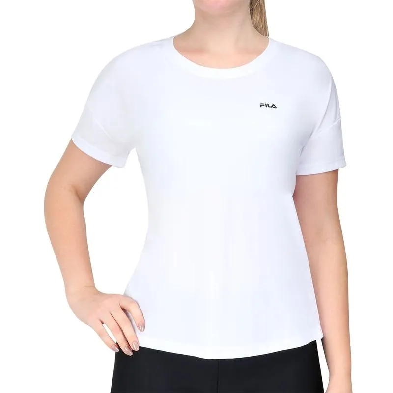 Camiseta Fila Basic Sports Feminino Branco