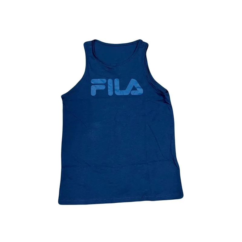 Regata Juvenil Fila Smile Masculina - Petroleo